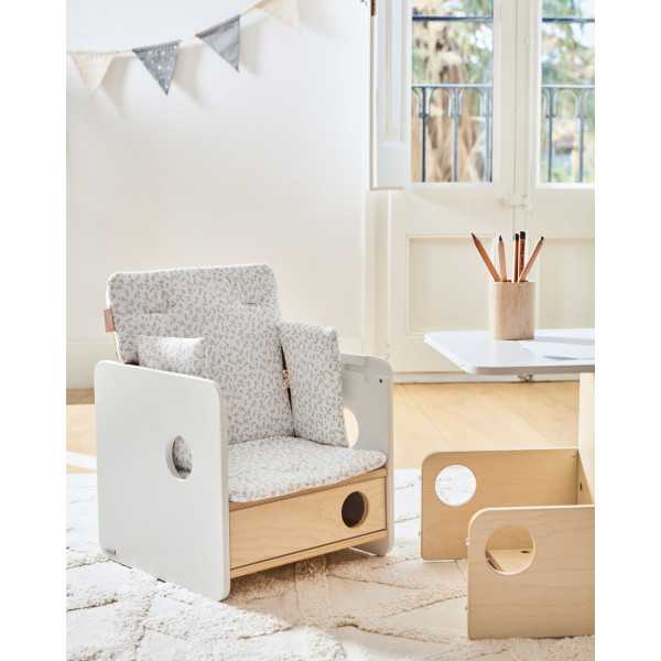 NUUN HIGH CHAIR CUSHION 100% COTTON...