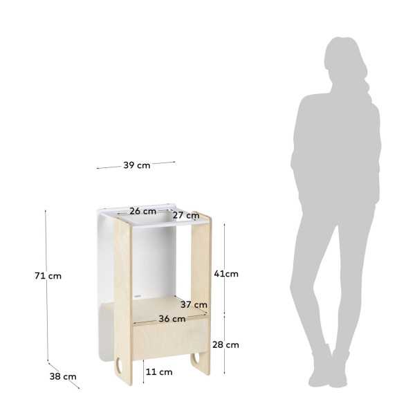 NUUN OBSERVATION TOWER IN BIRCH PLYWOOD