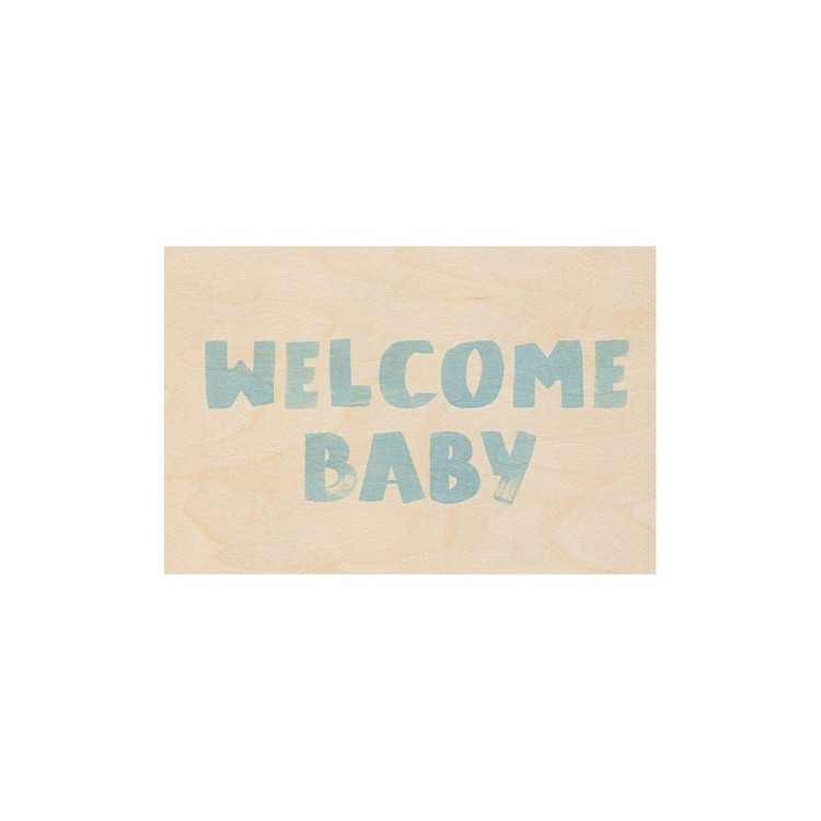 CARTE DE VOEUX WELCOME BABY