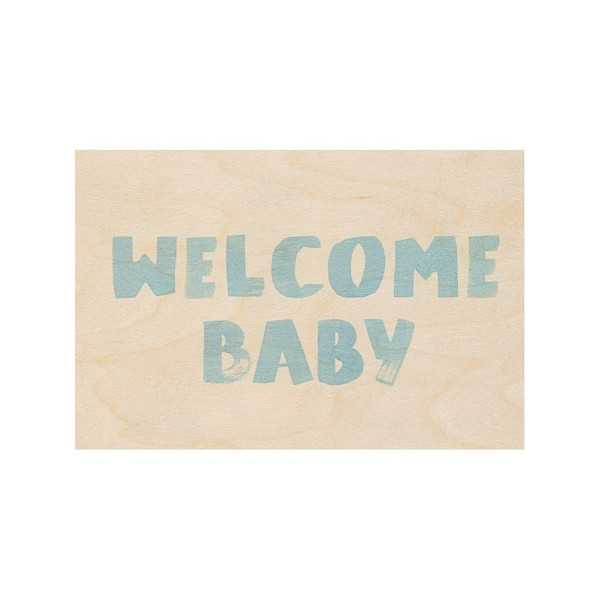CARTE DE VOEUX WELCOME BABY
