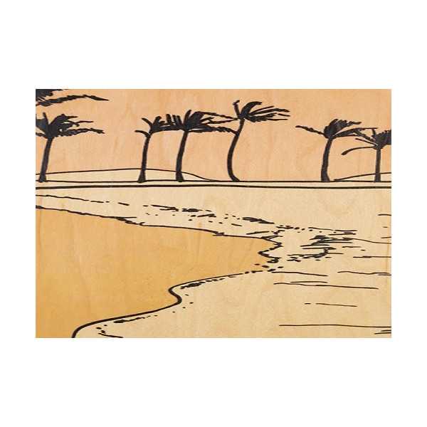 HOLIDAYS DUNE S WOOD GREETING CARD