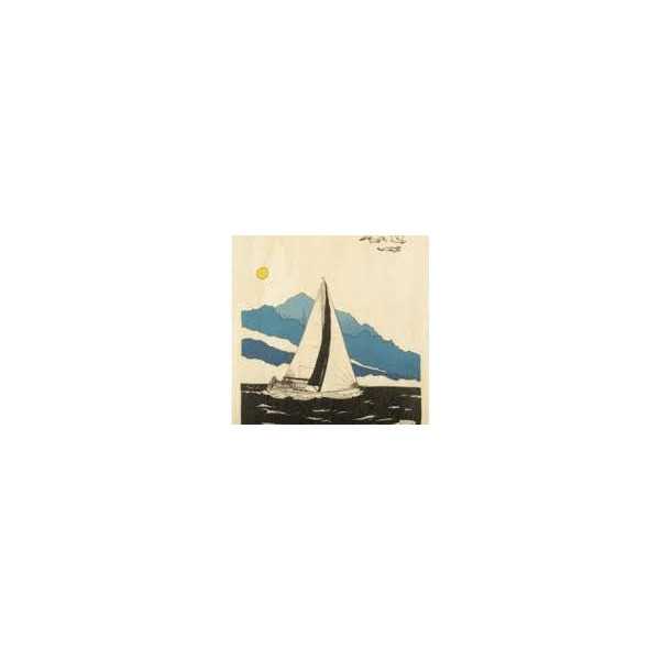 RIDE SEAGULLS WOOD GREETING CARD