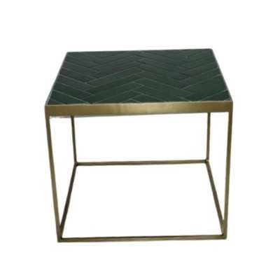 CHEVRON TABLE 3926 BLACK