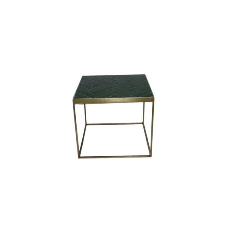 CHEVRON TABLE 3926 BLACK