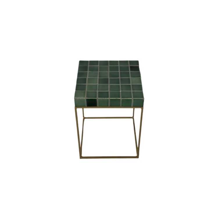 GUERIDON CHEVRON ZELLIGE 3908 TAMEGROUTE