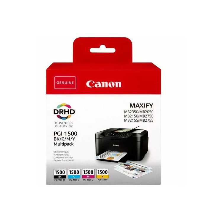 INK CARTRIDGE PGI-1500XL YELLOW BLACK CYAN MAGENTA
