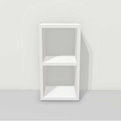 BOON ETAGERE CUBE BLANC 1X2