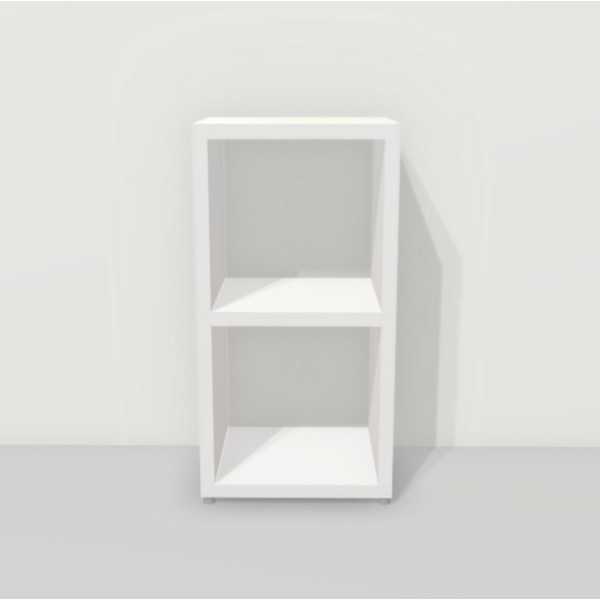 BOON ETAGERE CUBE BLANC 1X2