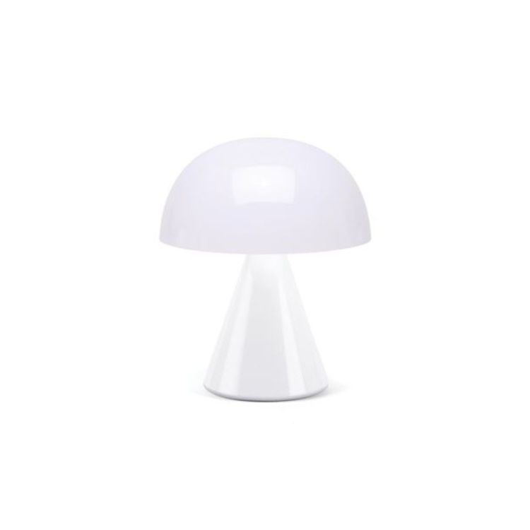LAMPE LED MINA M ALU BLANC BRILLANT