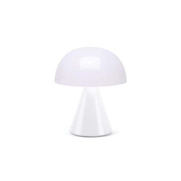 LAMPE LED MINA M ALU BLANC BRILLANT