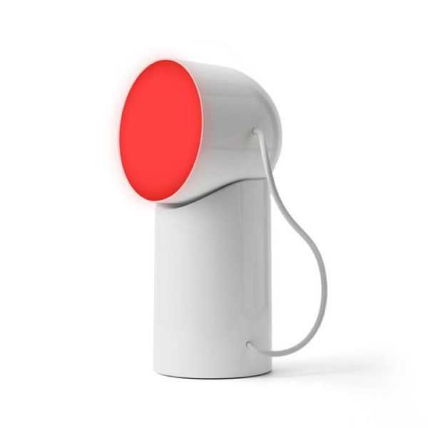 LAMPE LED PORTABLE ORBE TETE AMOVIBLE BLANC
