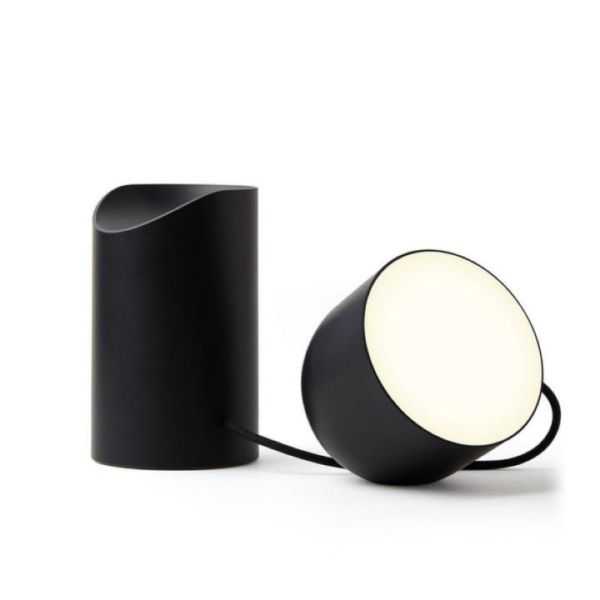 LAMPE LED PORTABLE ORBE TETE AMOVIBLE NOIR