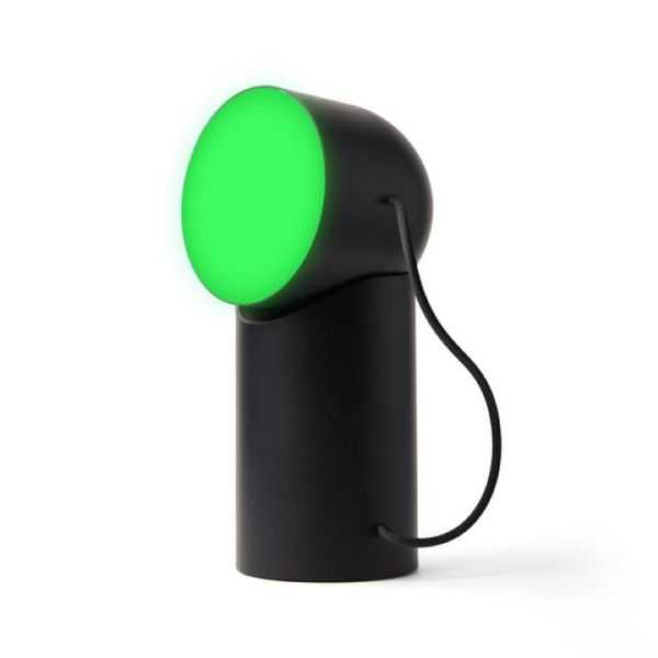 LAMPE LED PORTABLE ORBE TETE AMOVIBLE NOIR