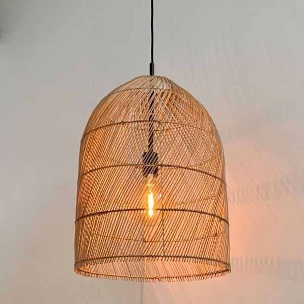 ABAT-JOUR OSAKA POUR SUSPENSION 42X53 CM ROTIN BEIGE