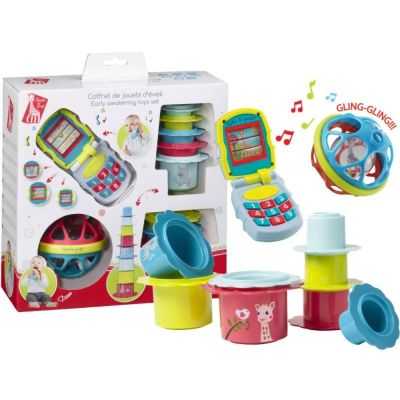 COFFRET JOUETS EVEILSOPHIE LA GIRAFE