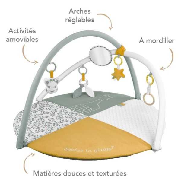 TAPIS D EVEIL 2 EN 1 REVERSO SOPHIE LA GIRAFE
