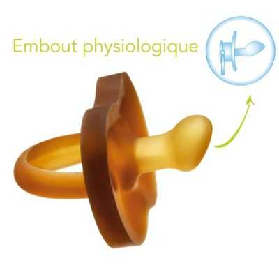 SUCETTE CAOUTCHOUC SO PURE 6 - 18 MOIS 2