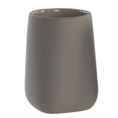 VERRE DOLOMITE 8X8X11 CM MARRON ET VERT 2