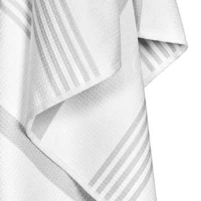 SERVIETTE HOME L (160x90CM) JASMIN BLANC 2