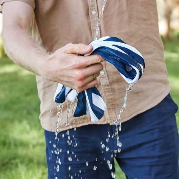 TOALHA REFRESCANTE QUICKCOOL 63 x 33 CM AZUL WHITSUNDAY