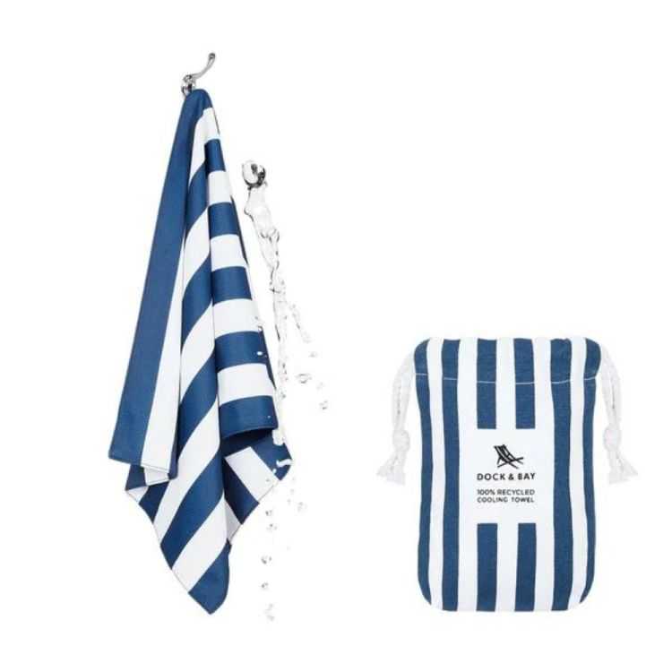 TOALHA REFRESCANTE QUICKCOOL 63 x 33 CM AZUL WHITSUNDAY