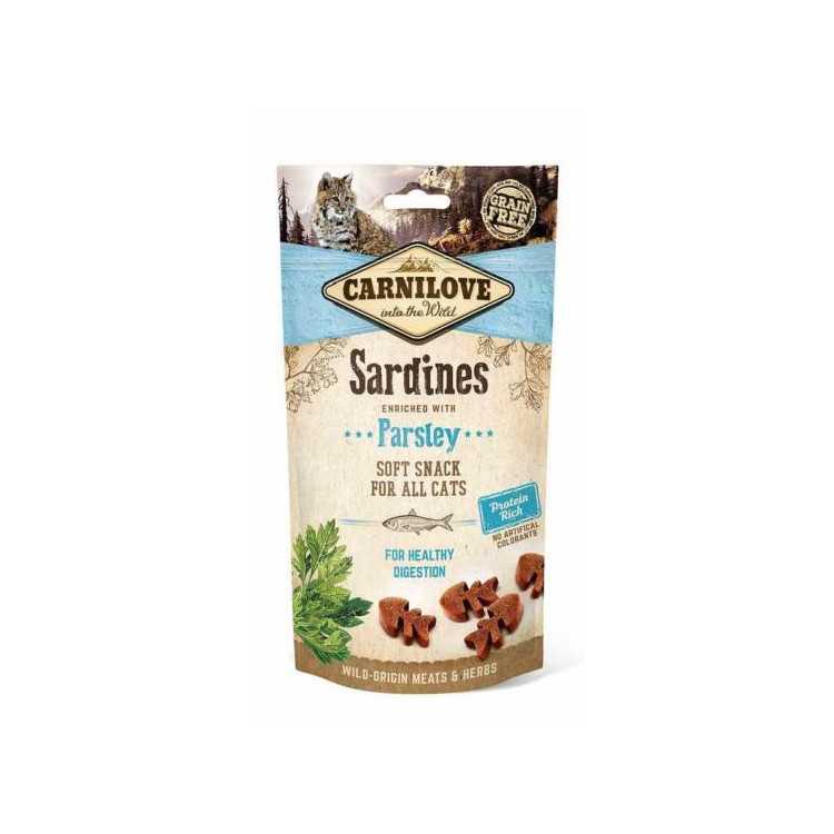 LANCHE PARA GATO SARDINHA SEMI-ÚMIDA COM ERS IL...