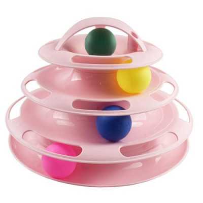 ADDRESS TOY WITH BALL FOR CAT
