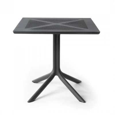 TABLE CLIP80 GRIS ANTHRACITE