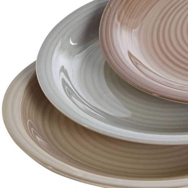 SET ASSIETTES 18 PIECES GRESMARRON