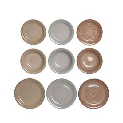 SET ASSIETTES 18 PIECES GRESMARRON