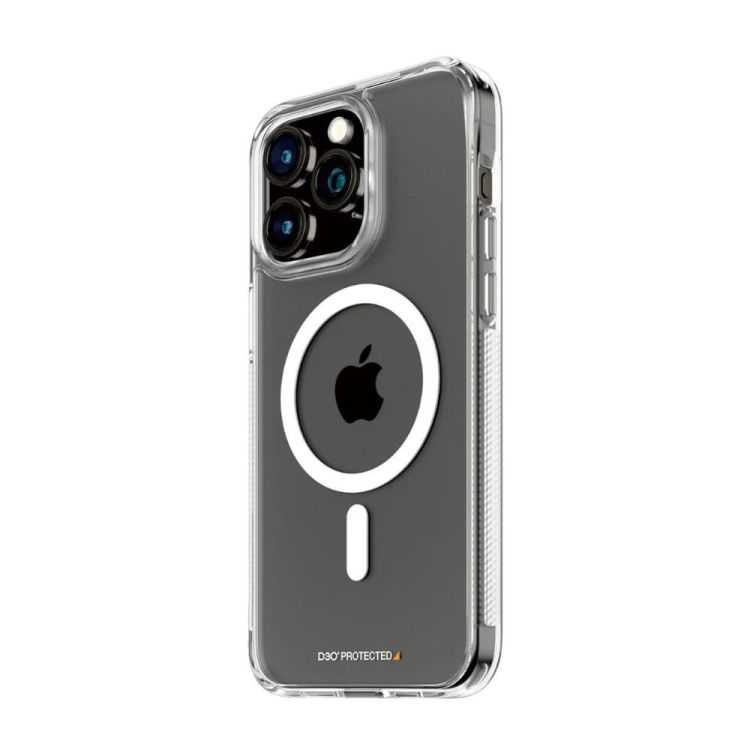 COQUE MAGSAFE COMPATIBLE AVEC D3O IPHONE 15 PRO MAX TRANSPARENT