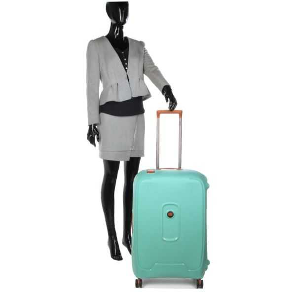 MONCEY TROLLEY SUITCASE 4R 69 CM ECO ALMOND