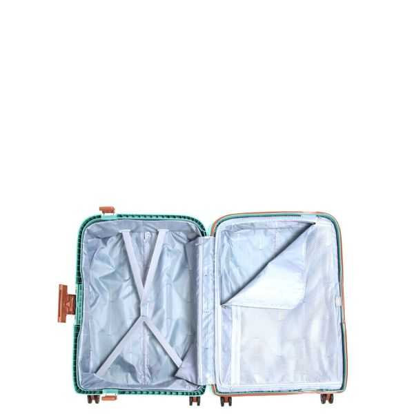 MONCEY TROLLEY SUITCASE 4R 69 CM ECO ALMOND