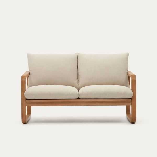 SACALETA SOFÁ 2 LUGARES 142 CM MADEIRA EUCALIPTO