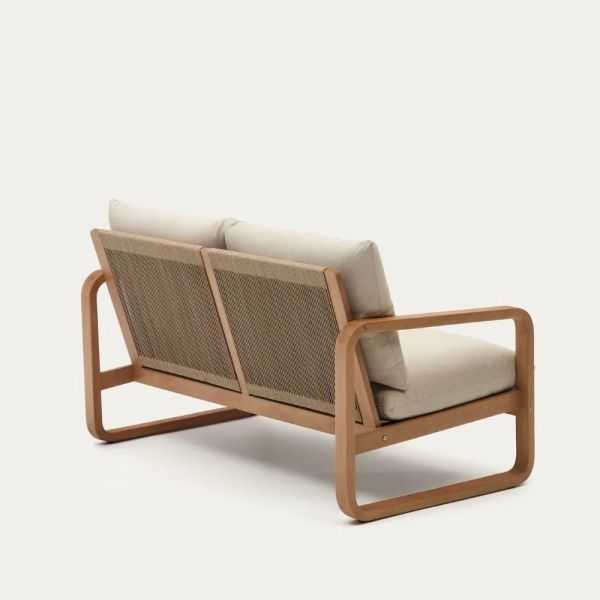 SACALETA SOFÁ 2 LUGARES 142 CM MADEIRA EUCALIPTO