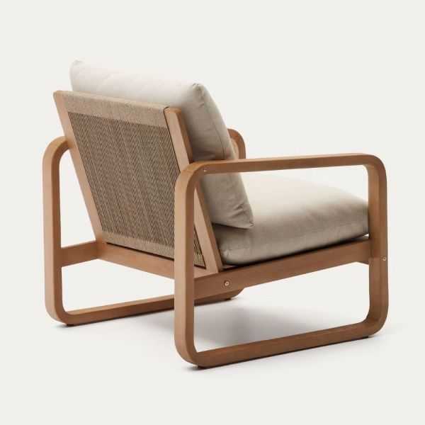 CHAISE SACALETAENBOIS D EUCALYPTUS MASSIF