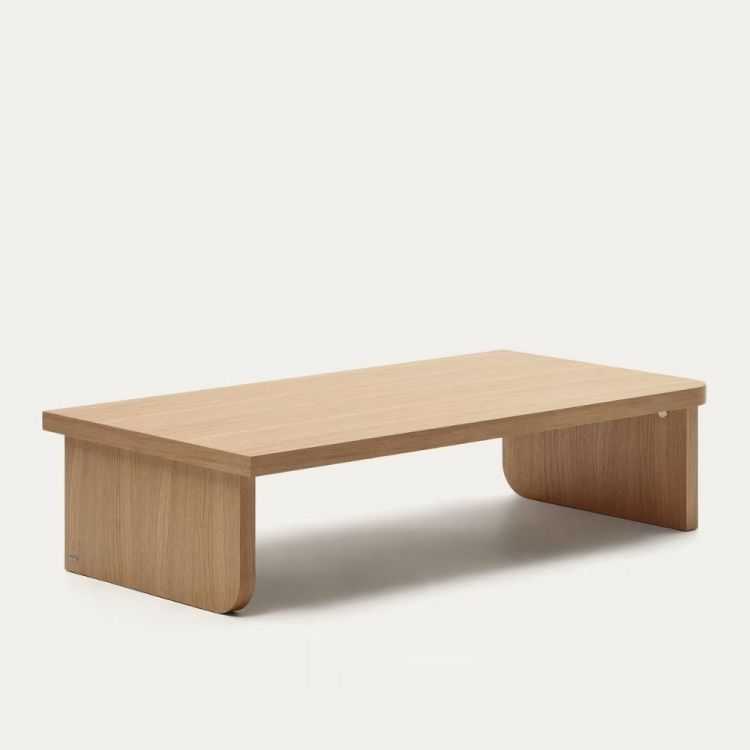 TABLE BASSE OAK 140 X 75 CM CHENE FINITION NATURELLE