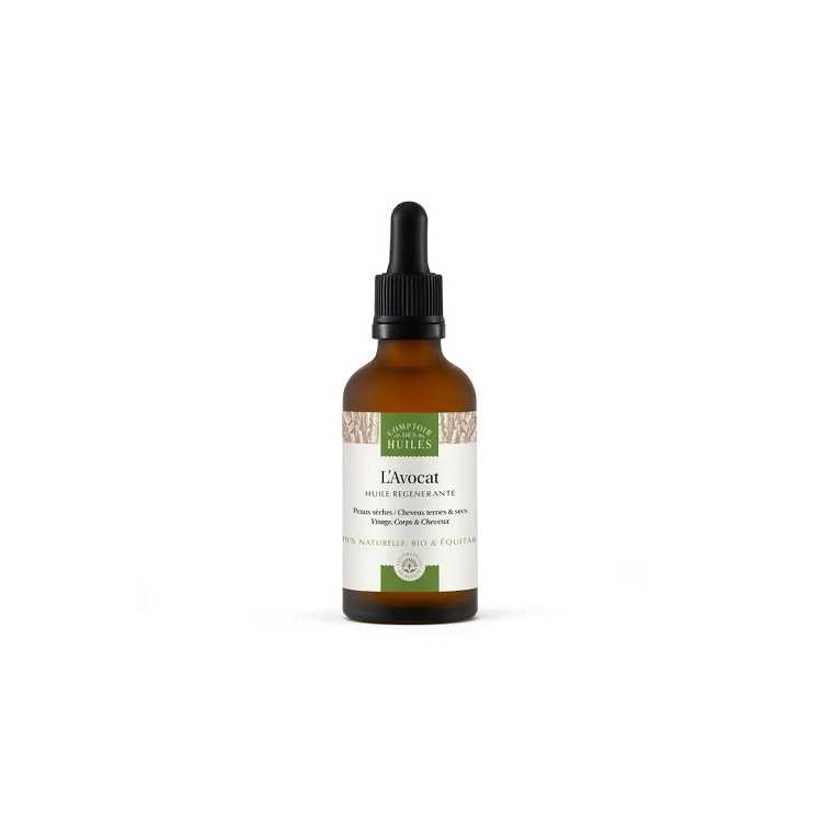 AVOCADO VEGETABLE OIL WITH PIPETTE 50ML