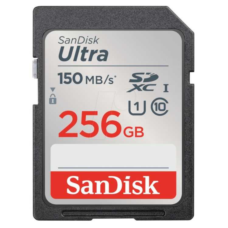 ULTRA SDHC/SDXC®™ CARD 256 GB UHS-I CARD