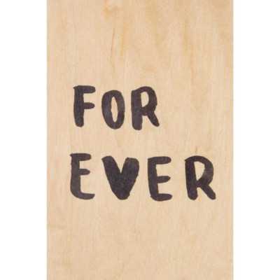 GREETING CARD FOR EVER BOIS