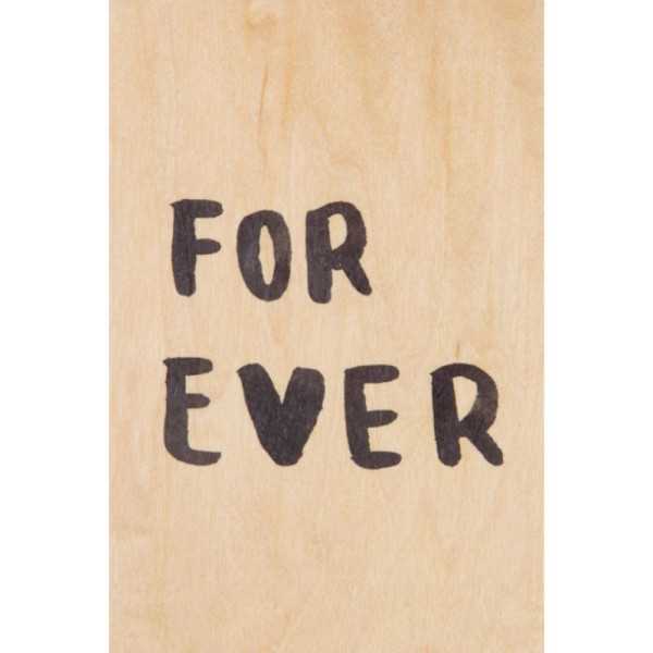 GREETING CARD FOR EVER BOIS