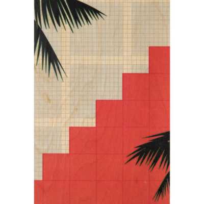 CARTE DE VOEUX MIAMI CHINA GRILL BOIS