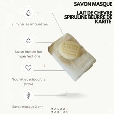 SAVON MASQUE LAIT DE CHEVRE 2