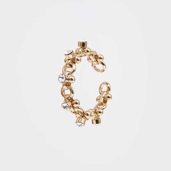 FAUX PIERCING CRISTAL BLOSSOM CRISTAL
