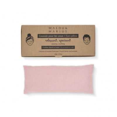 COUSSIN LESTE POUR LES YEUX ROSE CLAIR
