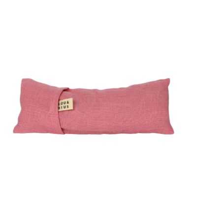 COUSSIN LESTE POUR LES YEUX ROSE ORANGE 2