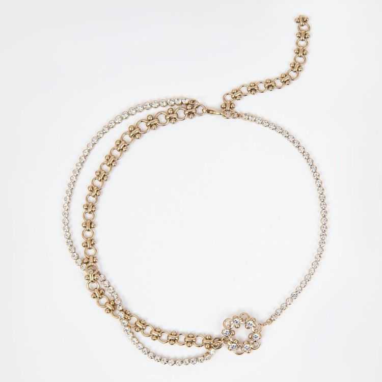 COLAR DE CRISTAL FLOR