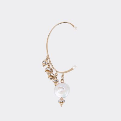 BOUCLE D OREILLES SANS PERCER PEARL GLOW