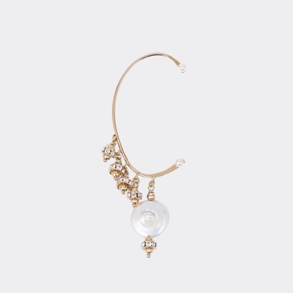 BOUCLE D OREILLES SANS PERCER PEARL GLOW