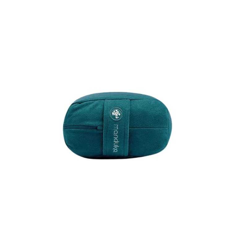 GREY ROUND YOGA BOLSTER